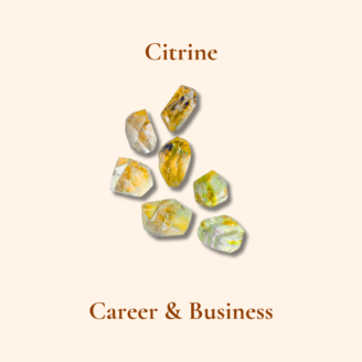 Citrine/ Sunela Free Form (Career &Business)