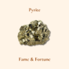 White pyrite mineral used in Chandan Mala for spiritual and wealth blessings.